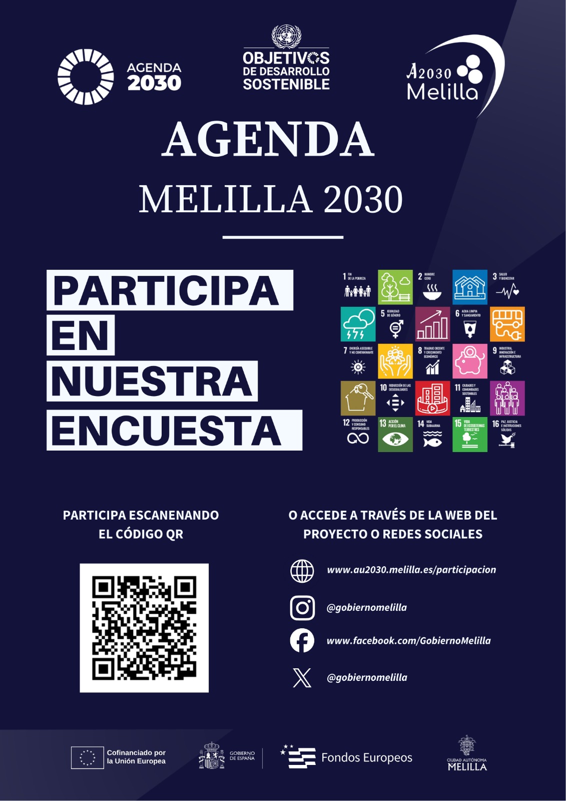 Cartel encuesta ciudadana